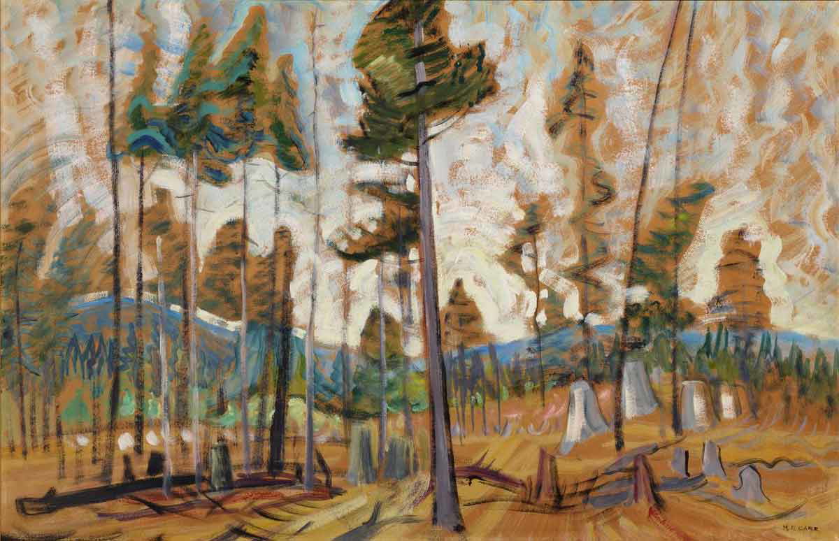 emily carr logged over country