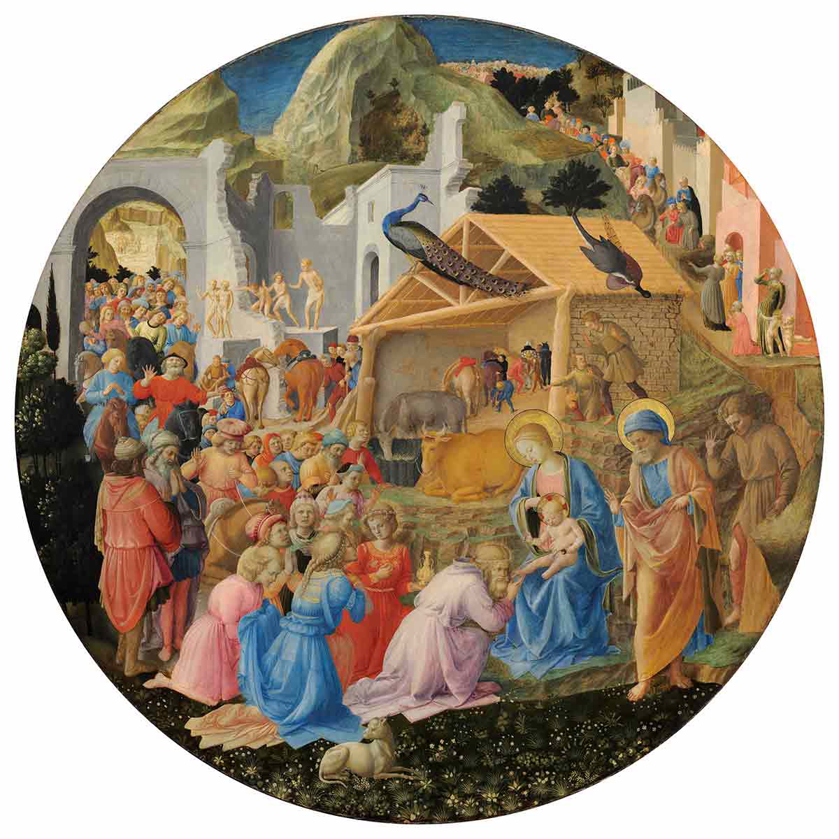 fra angelico and fra filippo lippi adoration of magi