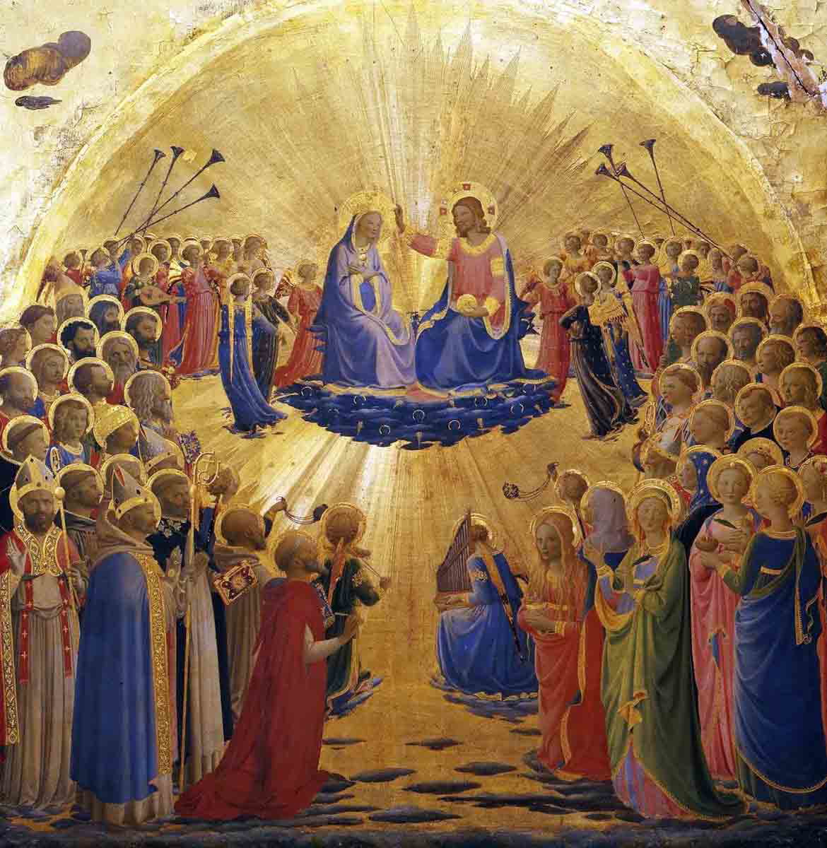 fra angelico coronation painting