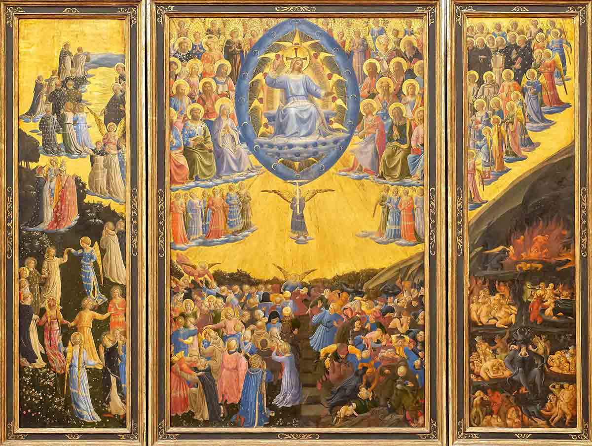 fra angelico judgement painting