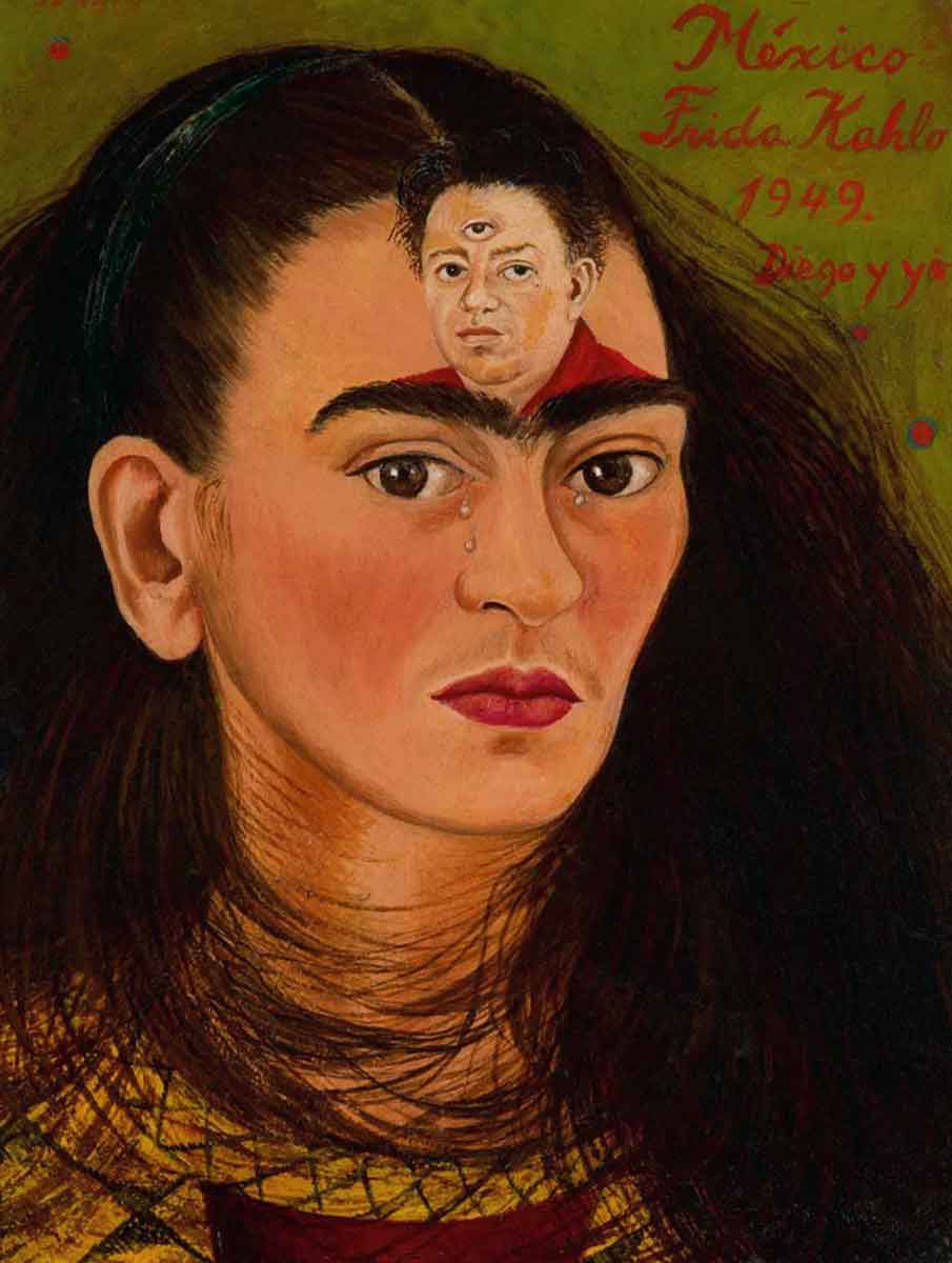 Diego y Yo (Diego and I) by Frida Kahlo
