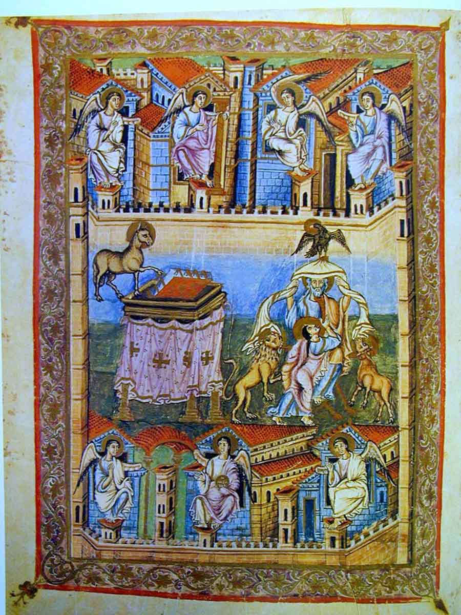 frontis piece bible saint paul