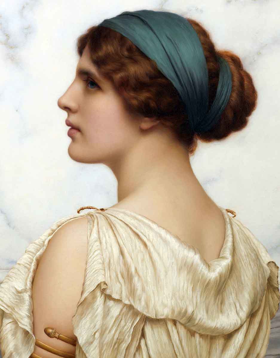 godward atalanta painting 
