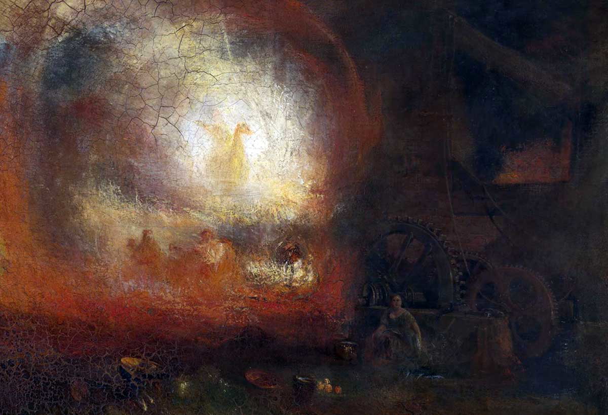 hero hundred fights painting joseph turner art