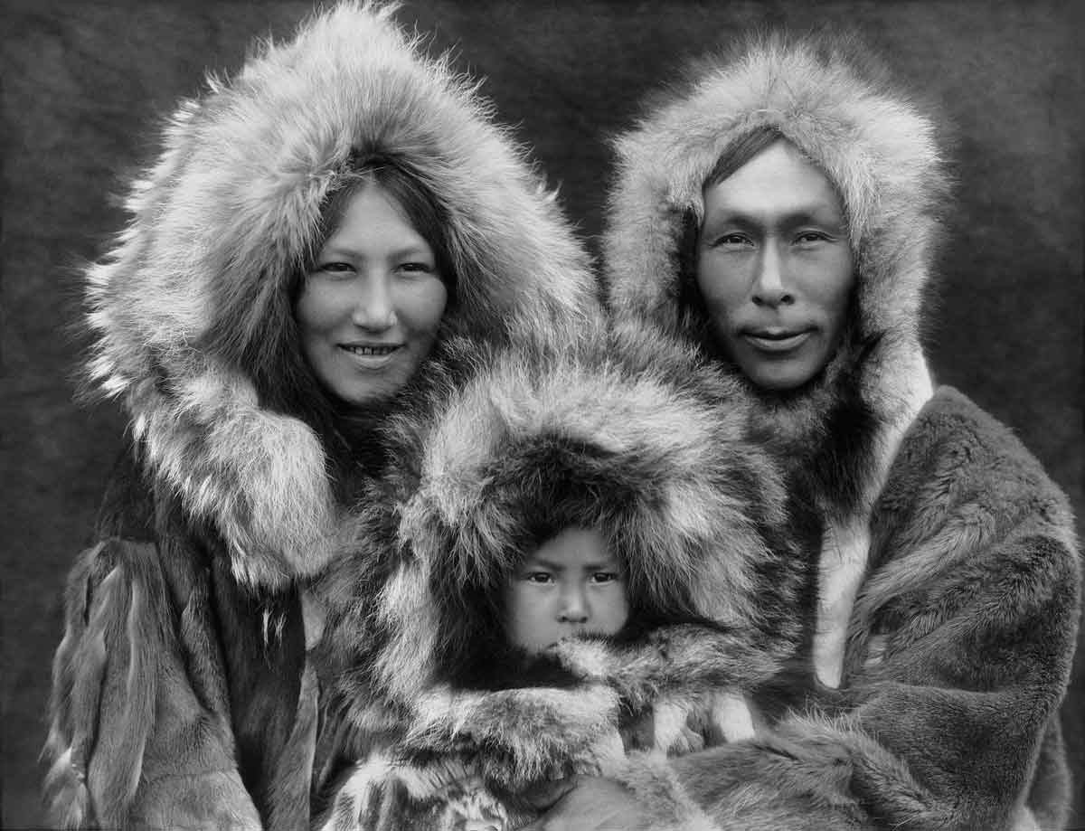 inupiat family alaska