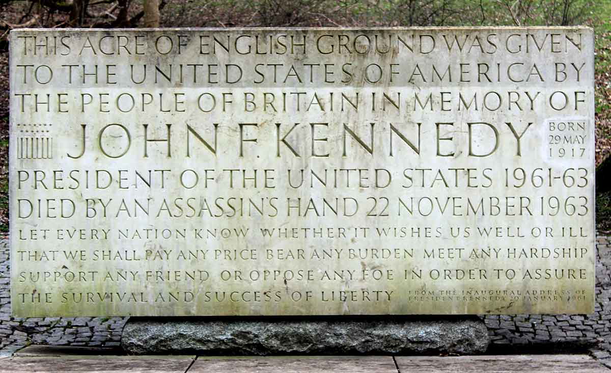 jfk memorial runnymede