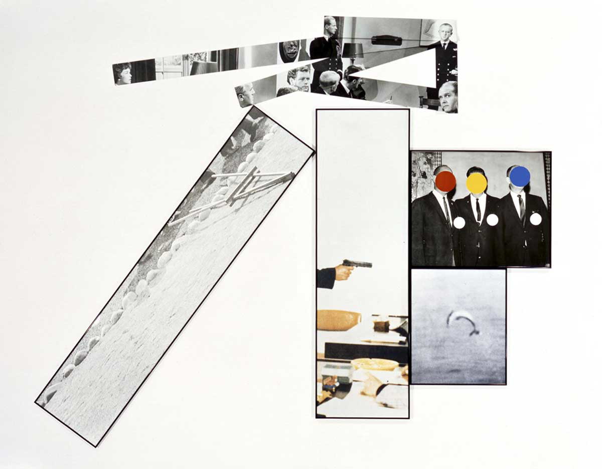 john baldessari fallen easel