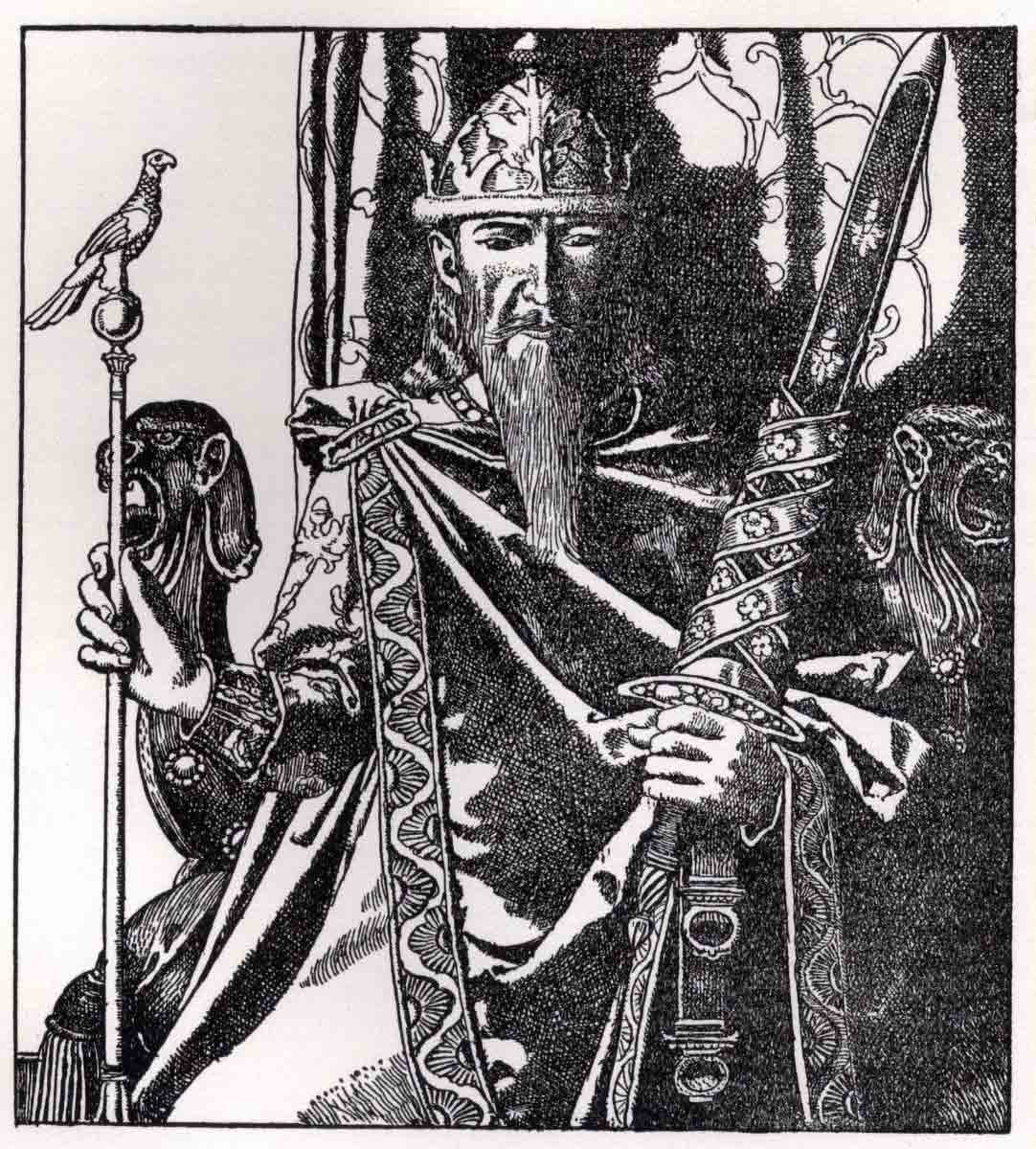 king mark cornwall howard pyle arthurian legends