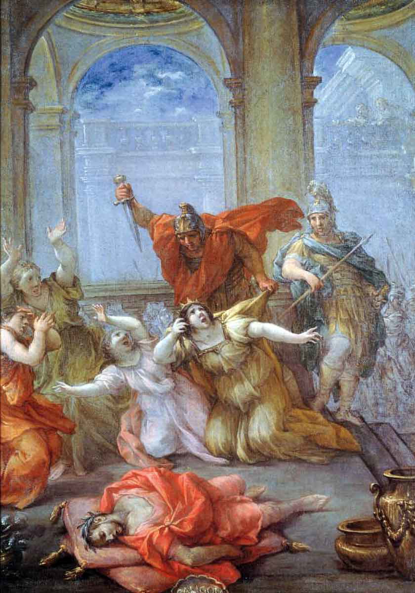 lazzaro Baldi Assassination Emperor Caligula