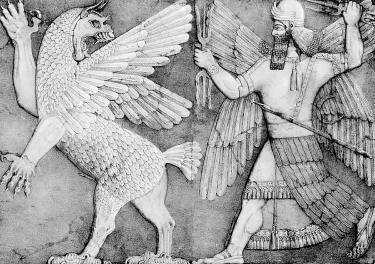 marduk tiamat enuma elish creation myth