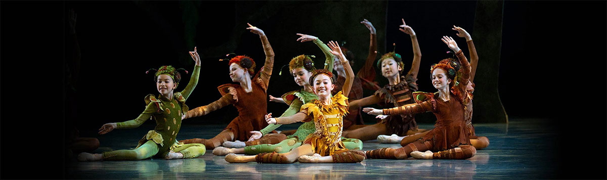 midsummer nights dream ballet children fairies dance