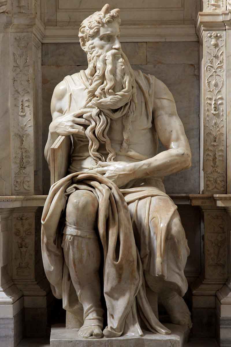 moses by michelangelo