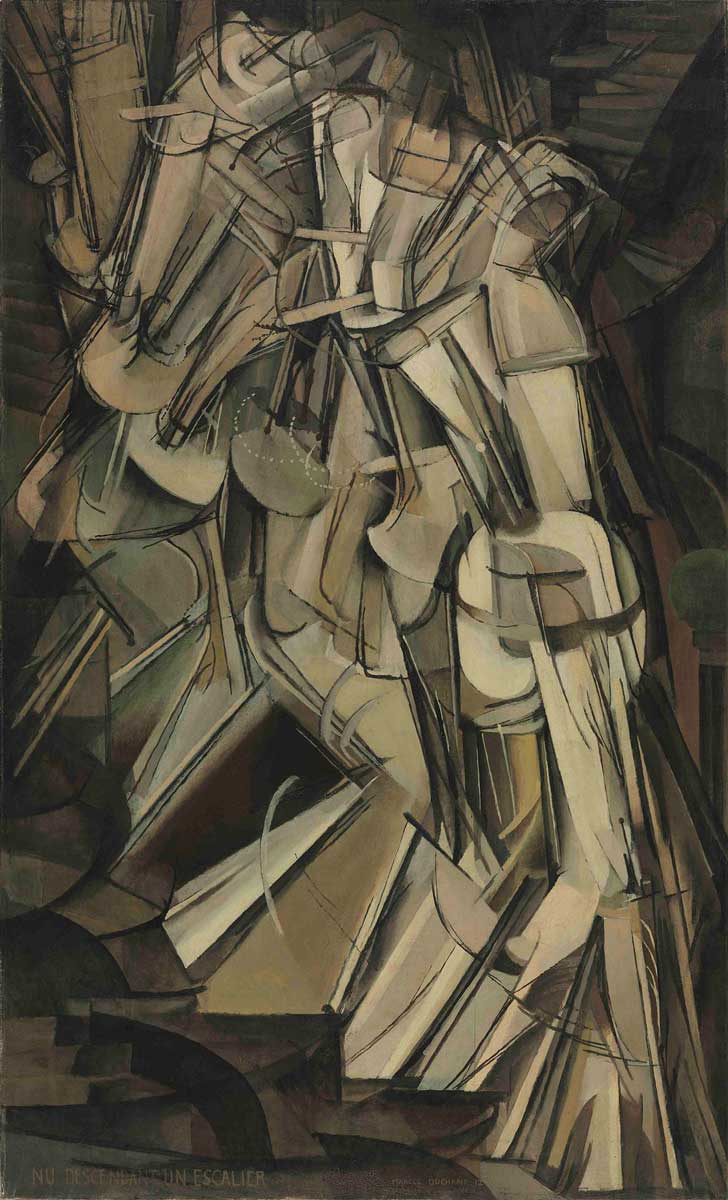 nude descending staircase marcel duchamp