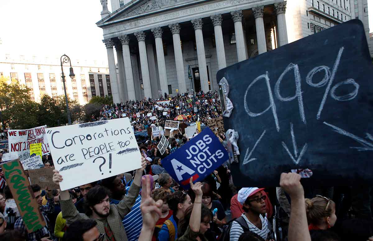 occupy wall street protest
