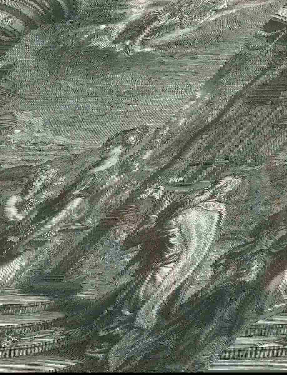 picart oeneus neglected diana etching
