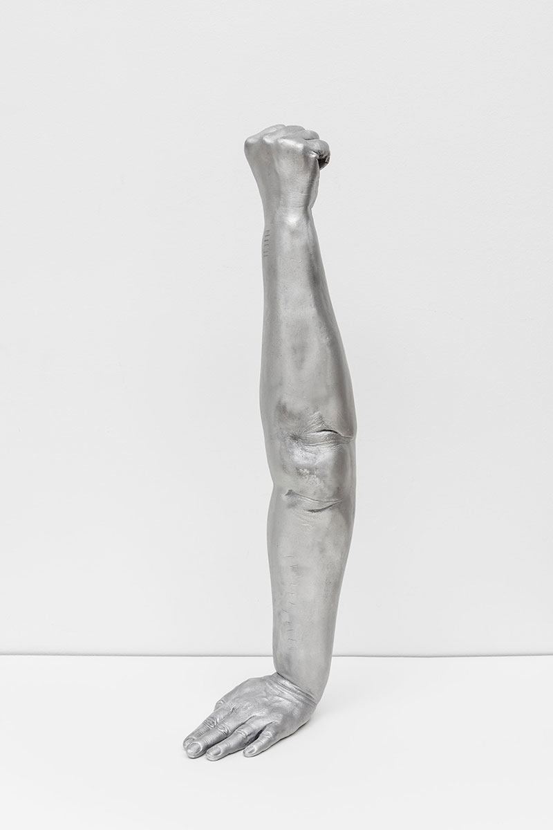 poise aluminum sculpture