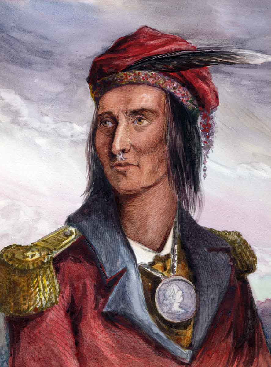 portrait tecumseh print