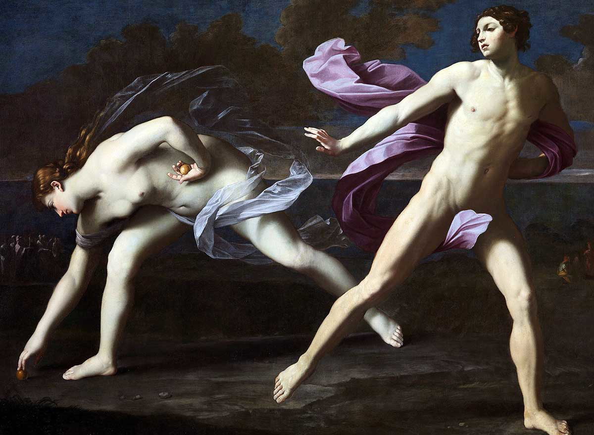 reni hippomenes atalanta painting