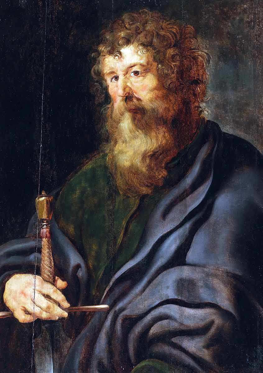 rubens saint paul with sword philemon