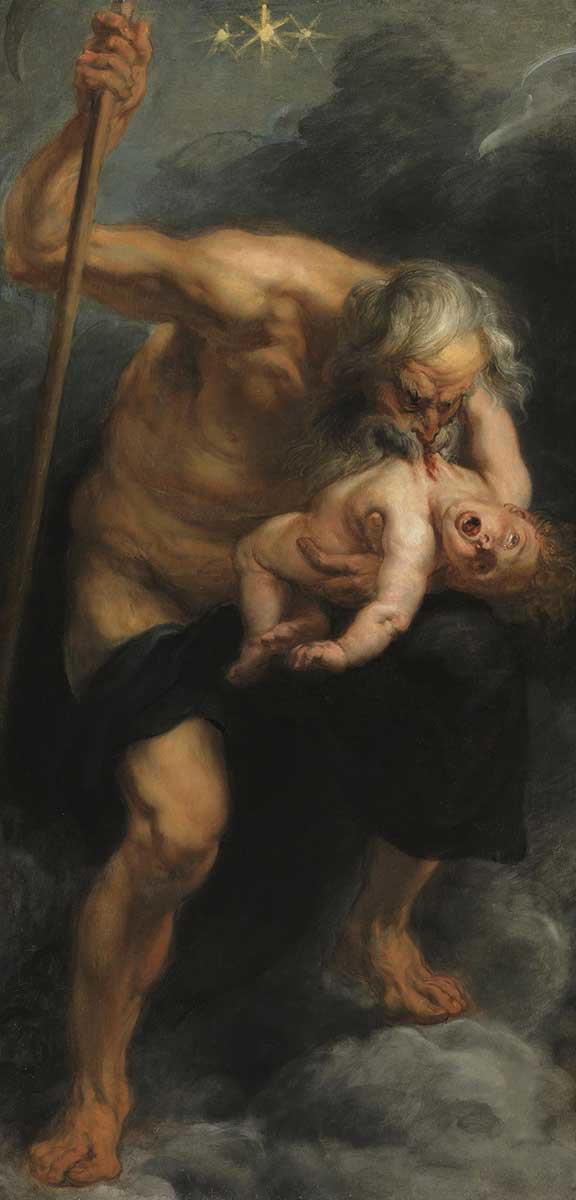 rubens saturn eats children