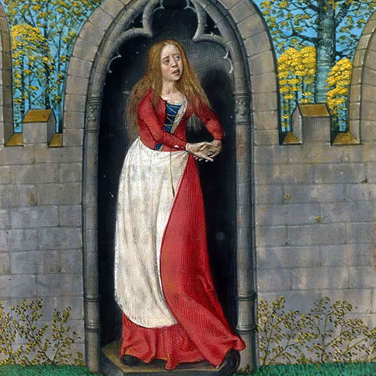 sorrow personified painting lorris 