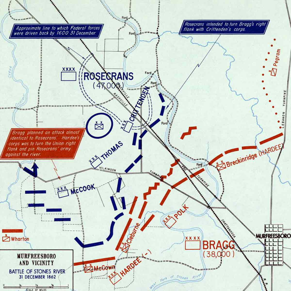 stones river battle december 31 1862