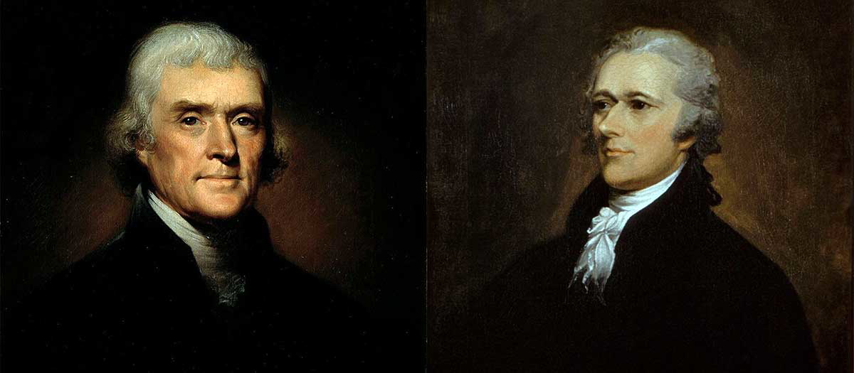 thomas jefferson alexander hamilton