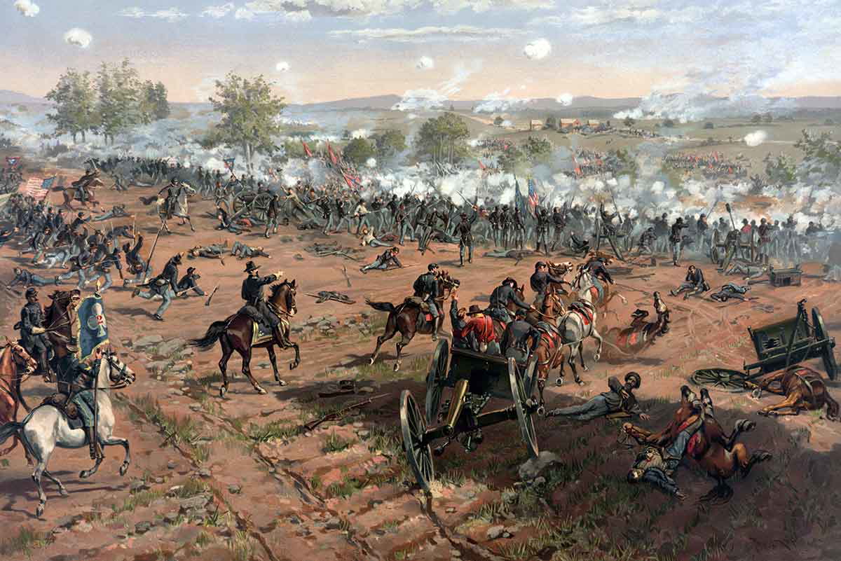thure de thulstrup battle of gettysburg