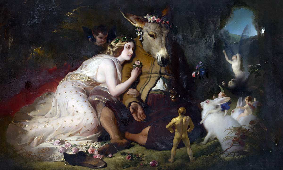 titania bottom midsummer night dream edwin landseer