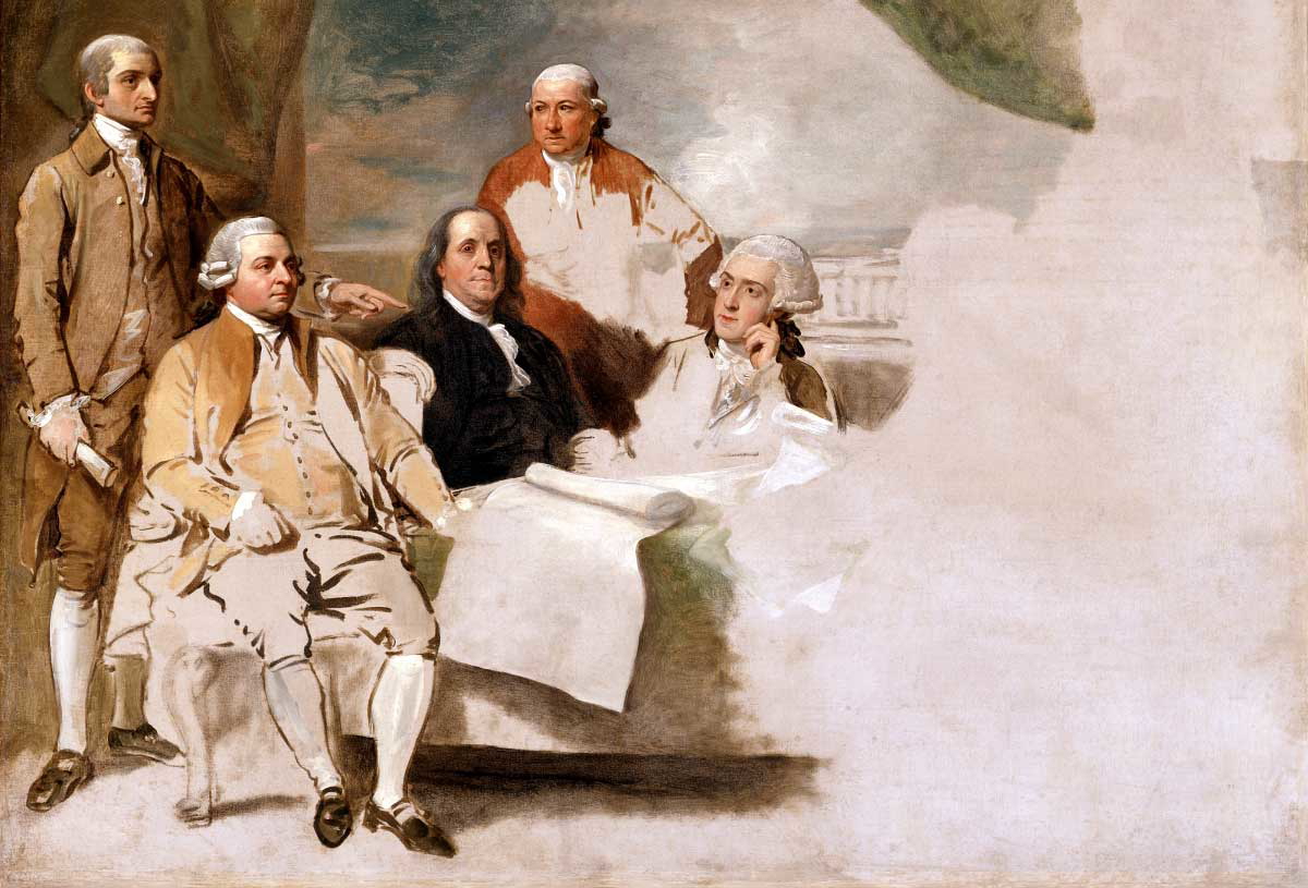 treaty of paris 1783 benjamin west