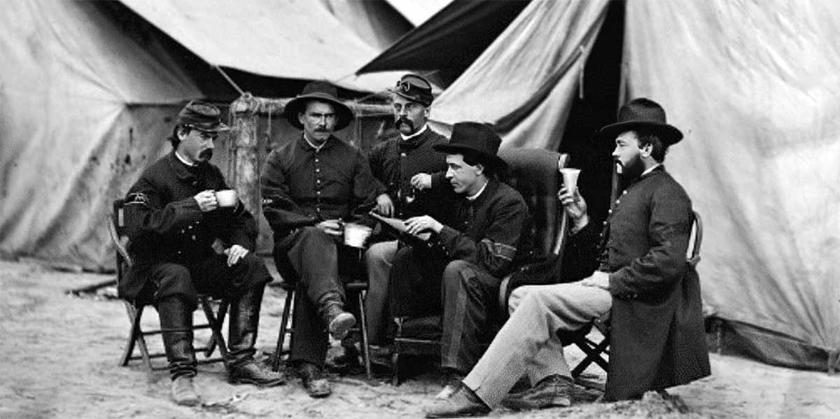 Union soldiers with beans. Source: tastingtable.com