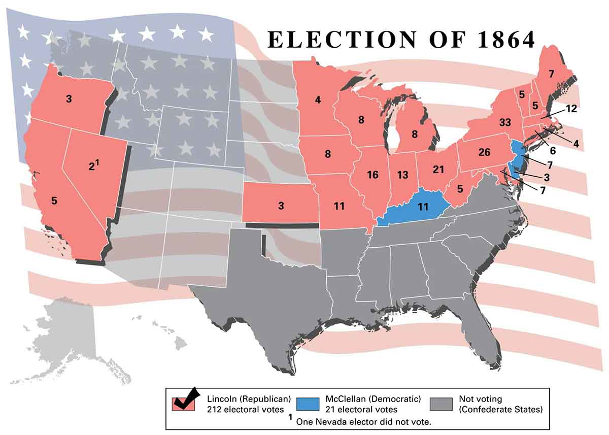 us election 1864