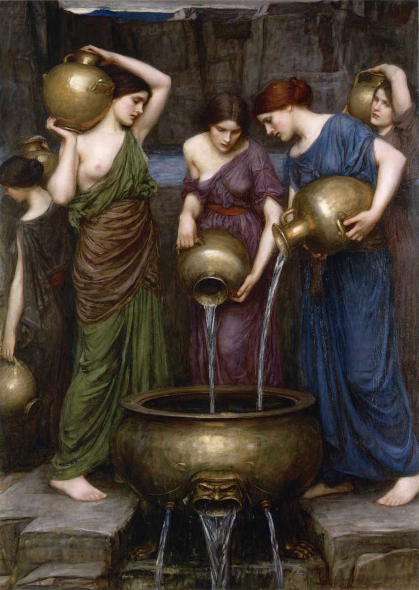waterhouse danaides painting