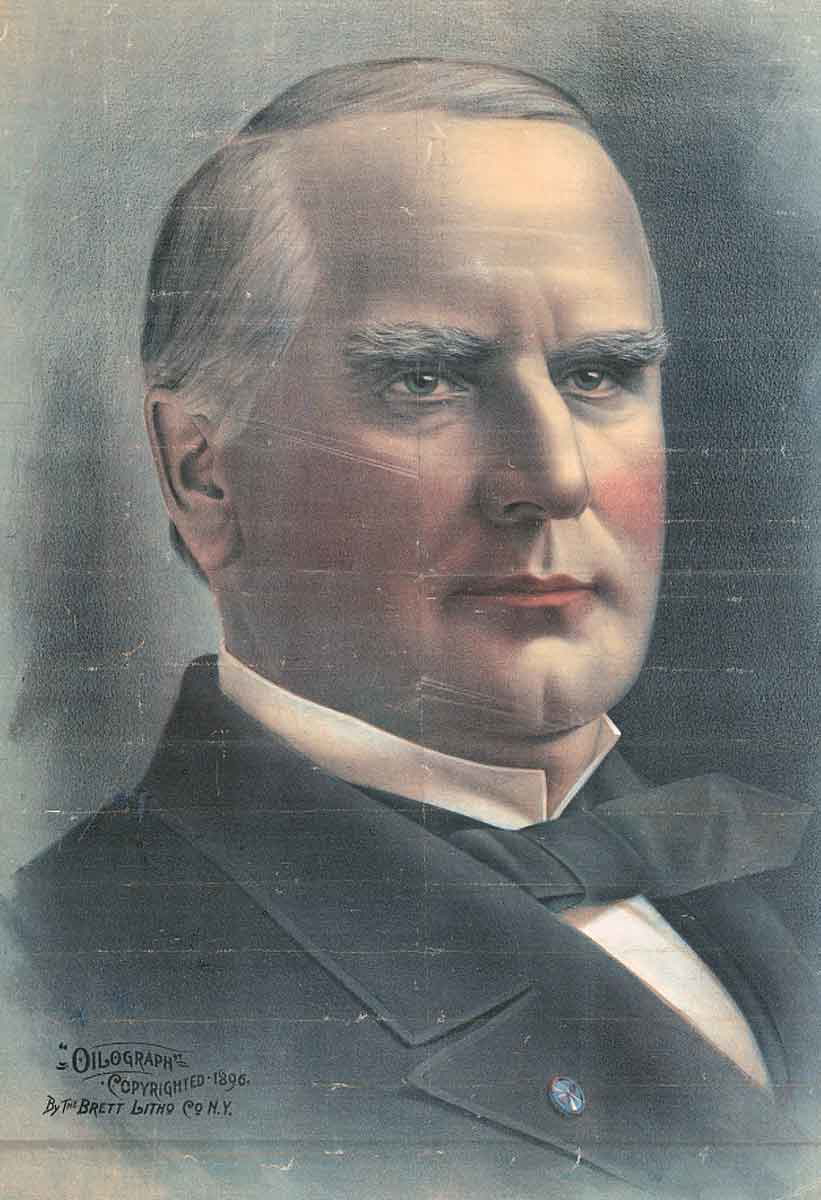 william mckinley chromolithograph