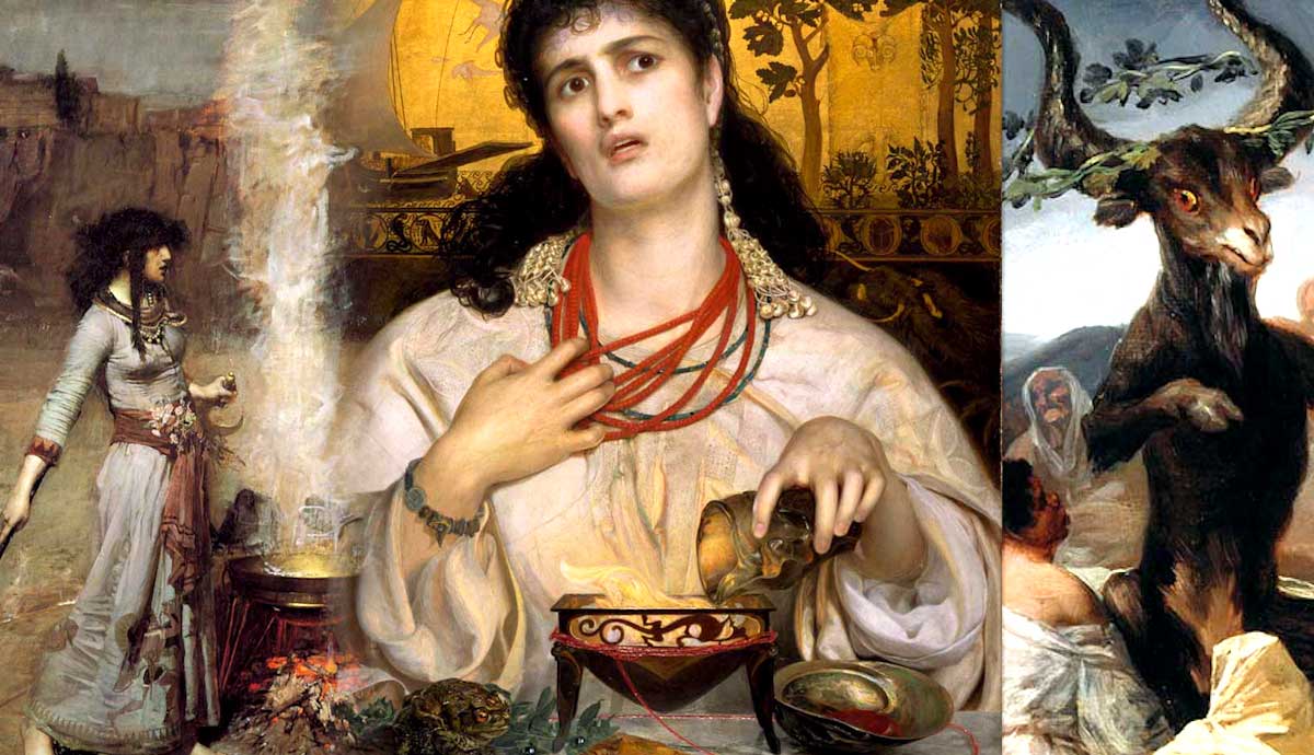 witchcraft art top depictions