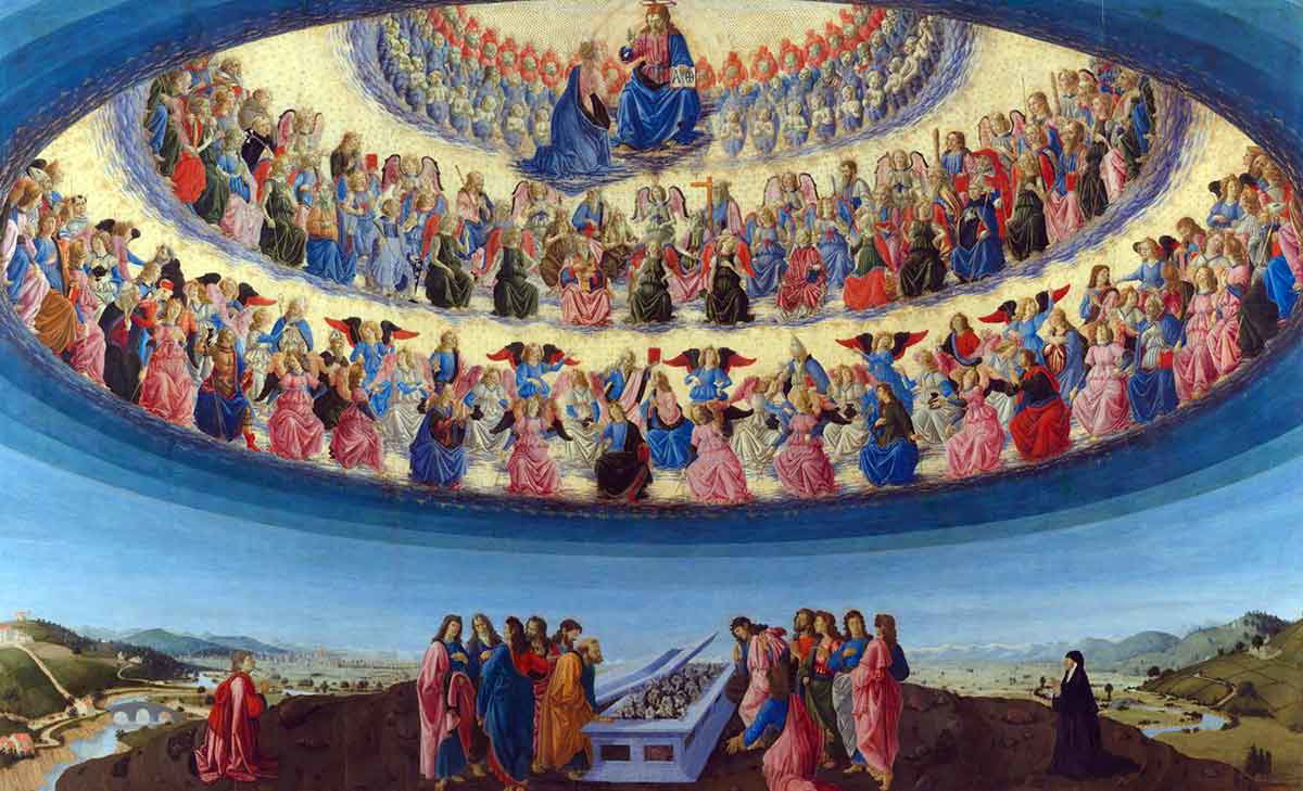 assumption virigin angels in the bible