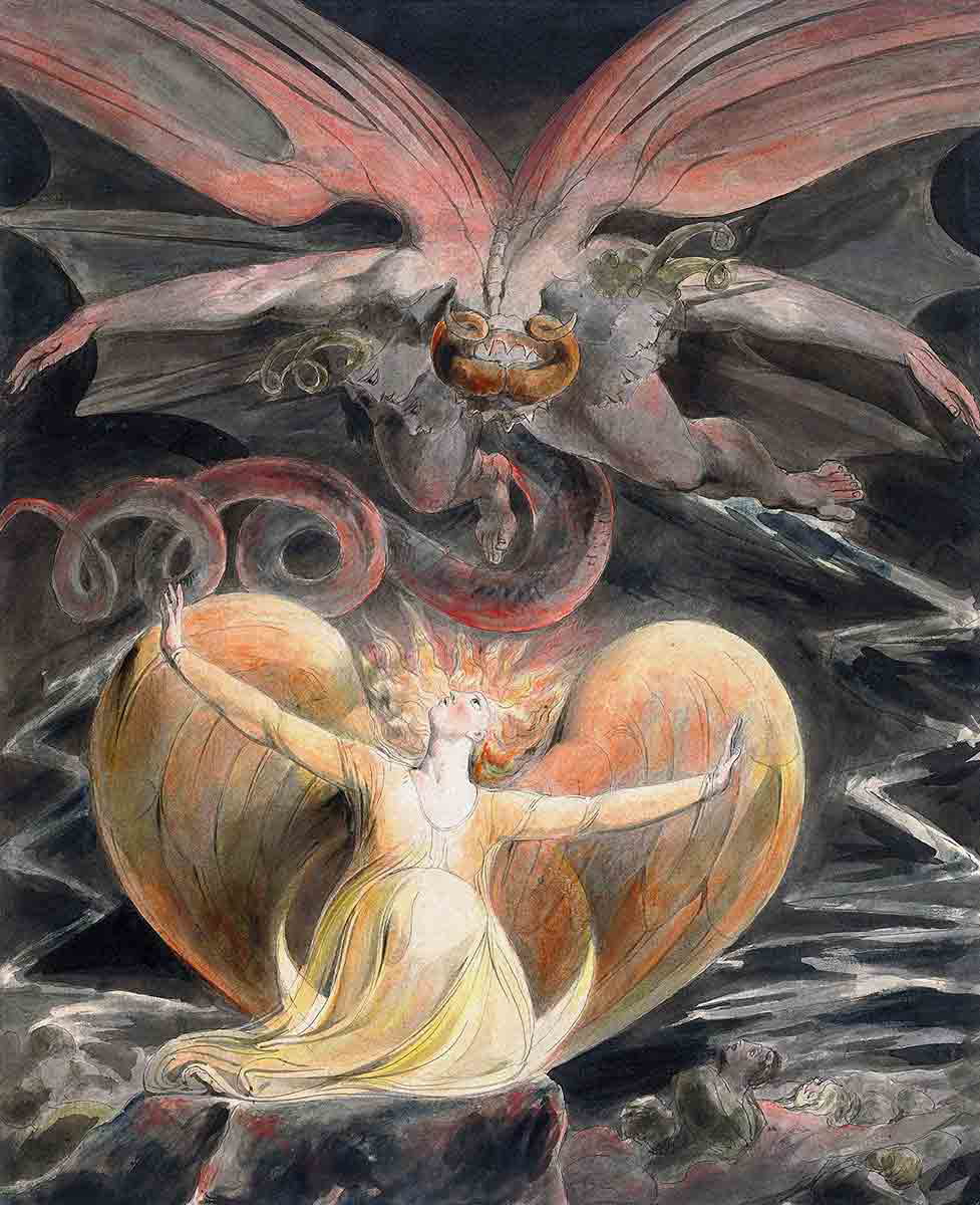 great red dragon william blake