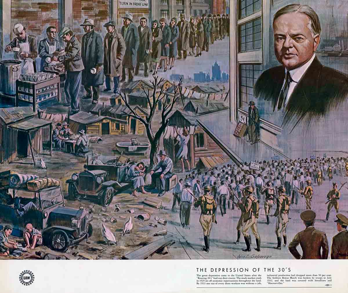 hoover disliked because depression