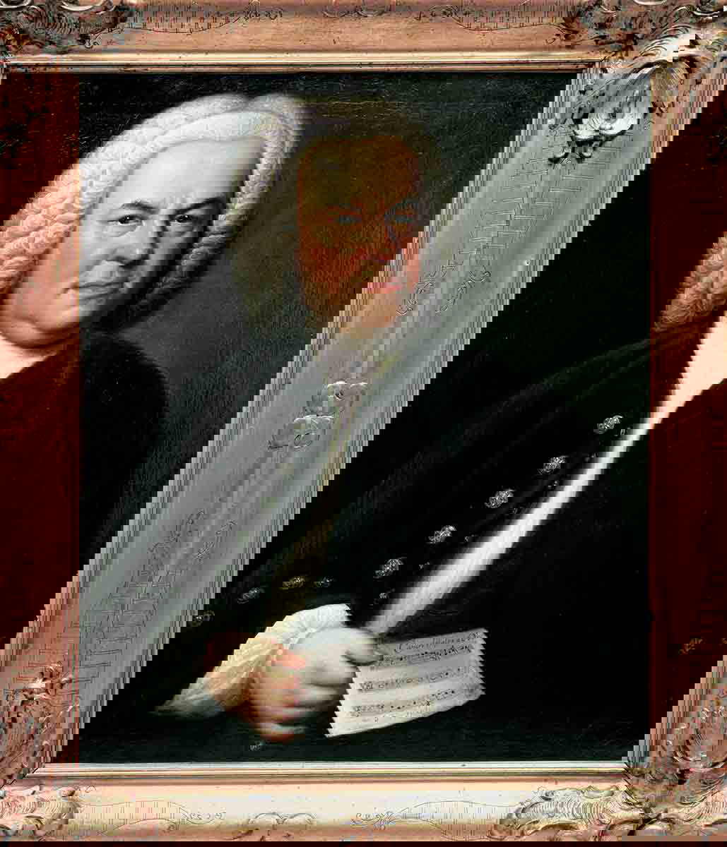 j s bach portrait 1748 haussmann