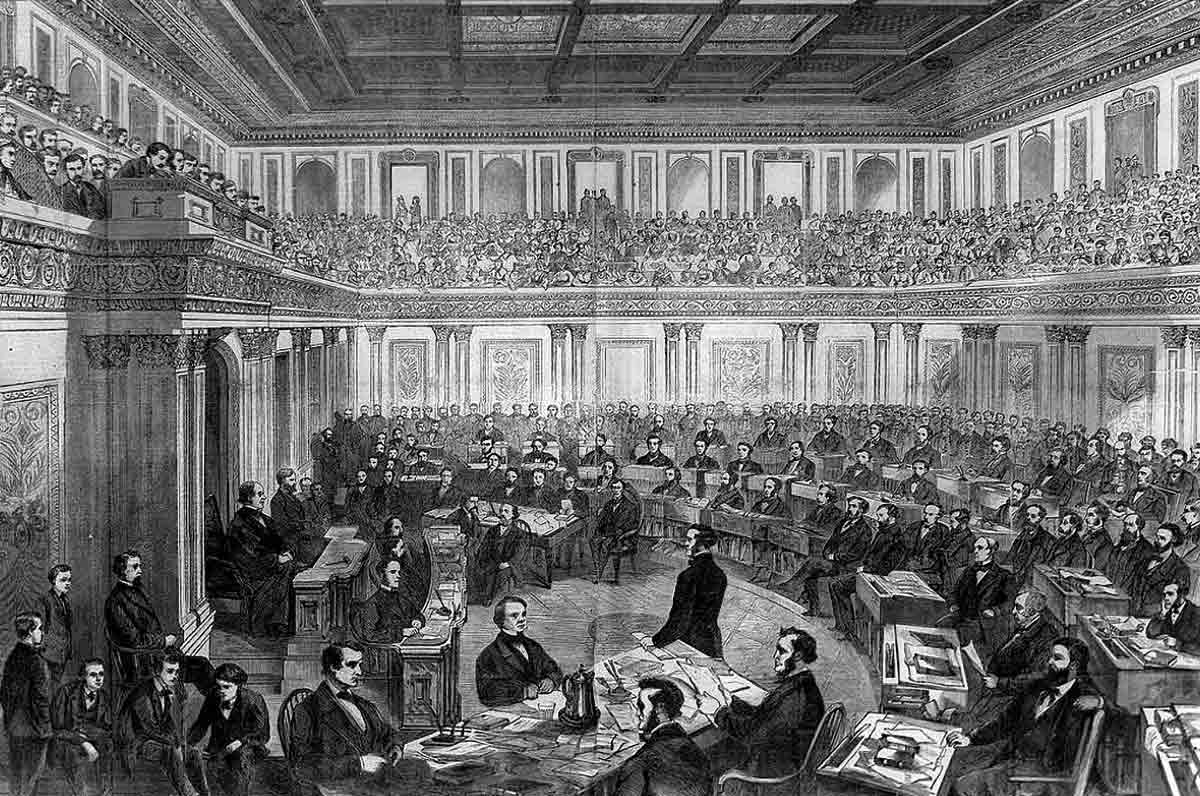 johnson impeachment congress