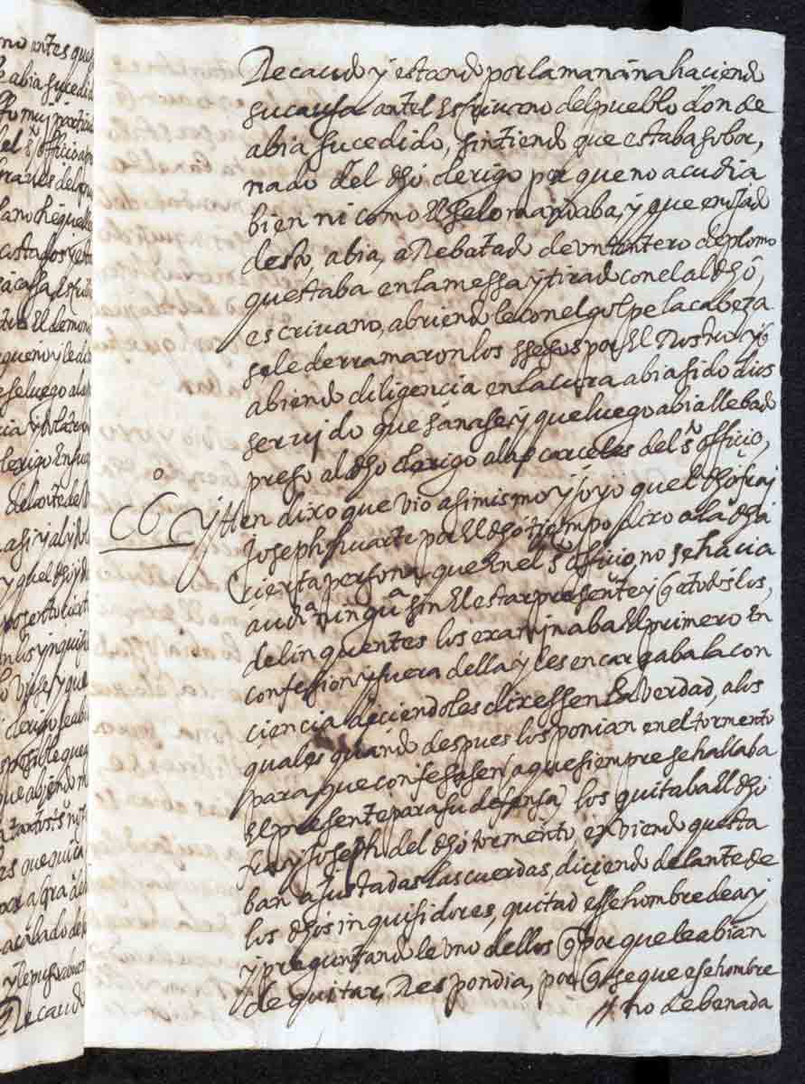 mexican inquisition trial manuscript
