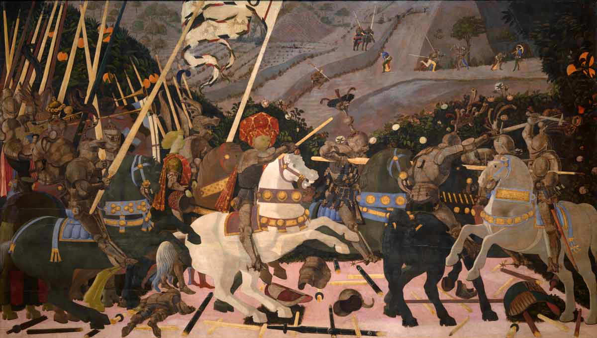 paolo uccello battle of san romano painting