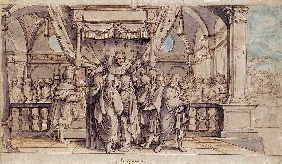 rehoboam insolence hans holbein