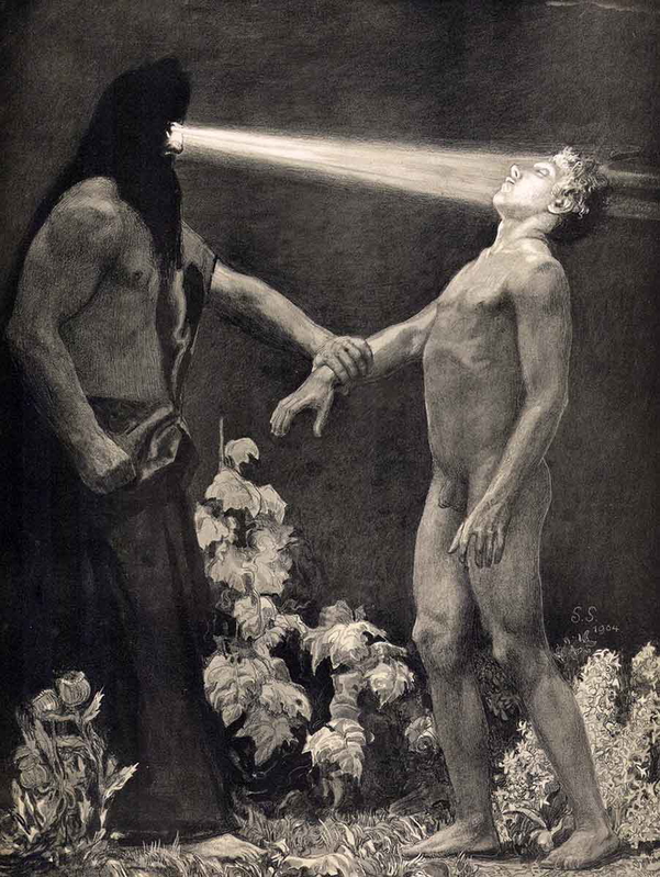 sascha schneider hypnosis art