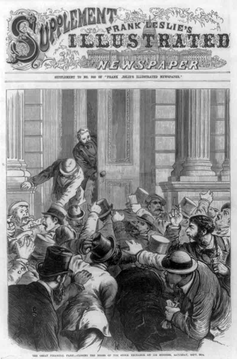 supplement illustrated newpaper panic 1873