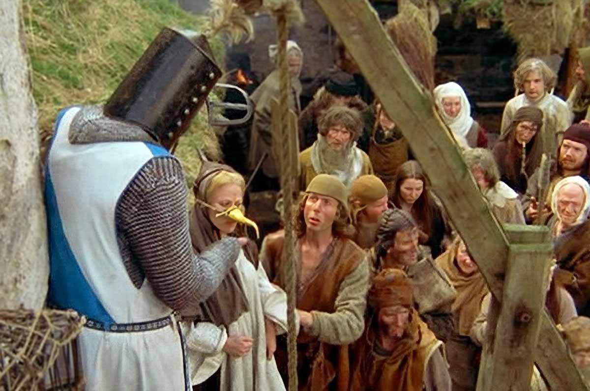 Witch scene monty python