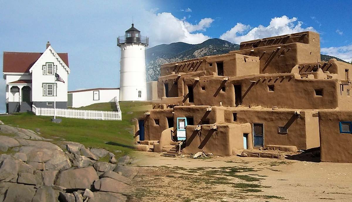 cape neddick lighthouse york taos pueblo