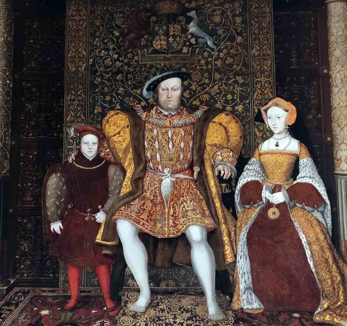 center family of henry viii british school 16th century
