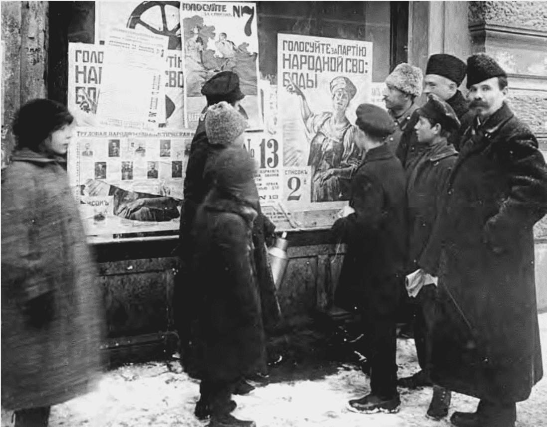 constituent assembly petrograd posters.monthlyreview