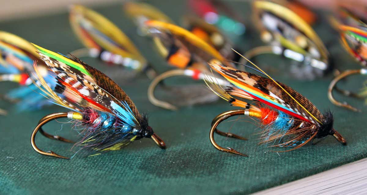 feather thief salmon fly photo